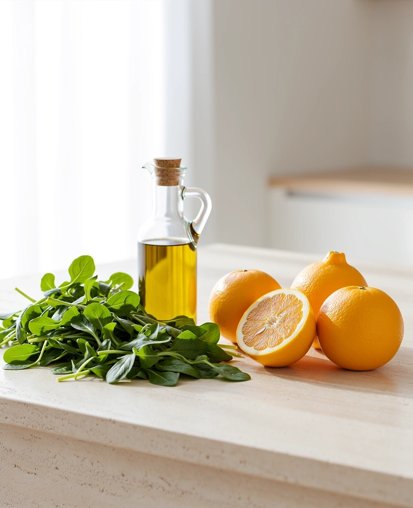 Ingredientes frescos y naturales